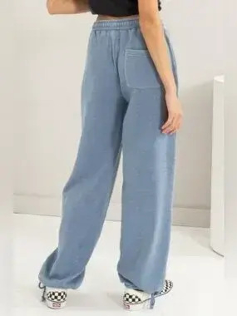 HYFVE Stitched Design Drawstring Sweatpants - Picture 2 of 3